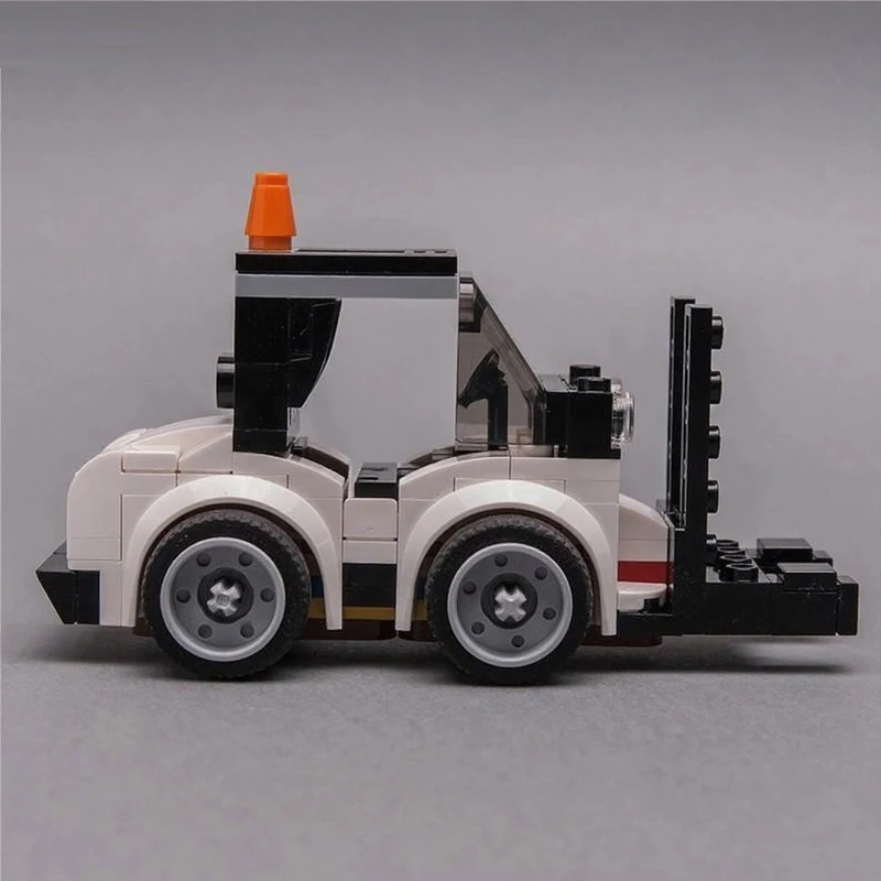 28584 Heftruck Assemblage Automodel Kleine Deeltjes Bouwsteenset MOC Technische Auto's Onderdelen Speelgoed Cadeau Compatibel met Legoeds