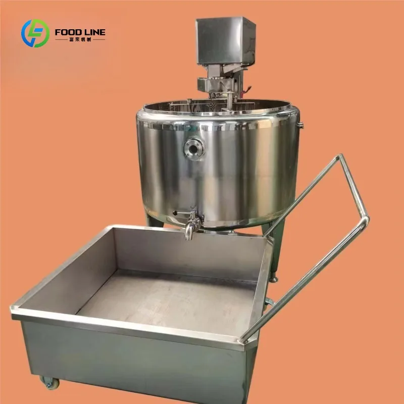 100 200 300L H Cheese Production Machine for Milk Processing Line and Core Motor Cheese Production and Milk Storage Tank