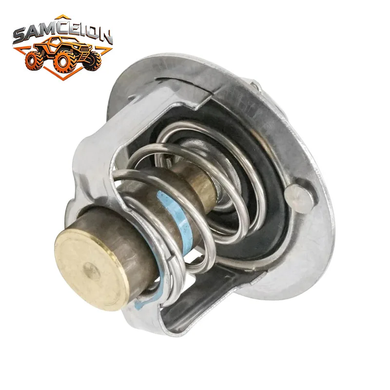 Caltric Thermostat Compatible with Yamaha Grizzly 660 YFM660 4X4 2002-2008,ATV Quad Parts P/N:5KM-12411-00-00 5KM-12411-01-00