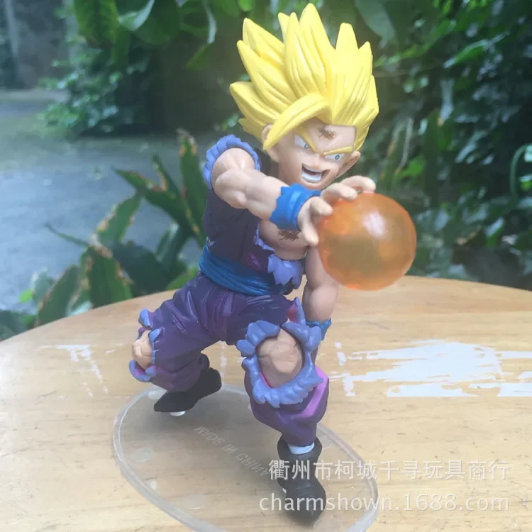 12-20Cm Dragon Ball Son Gohan Cel 8e Generatie 2 Bick Vegeta Vitaliteit Kogel Figuur Pvc Tas Pop Ornamenten Speelgoed Cadeau