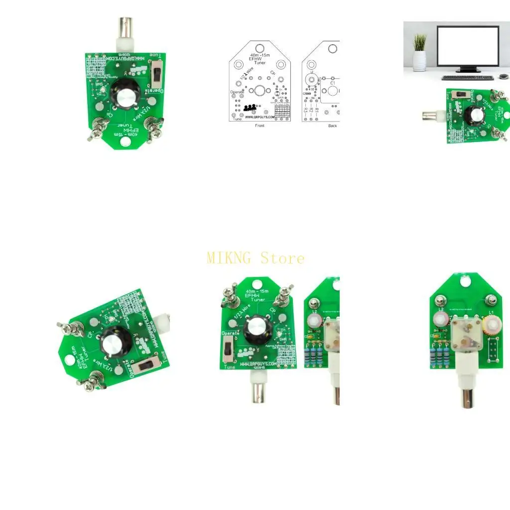 

10 Вт AC8 4669 Готовые антенны Компьютерный адаптер Аксессуары 40–15 м Антенны EFHW с тюнером Простая сборка, лучшая распродажа