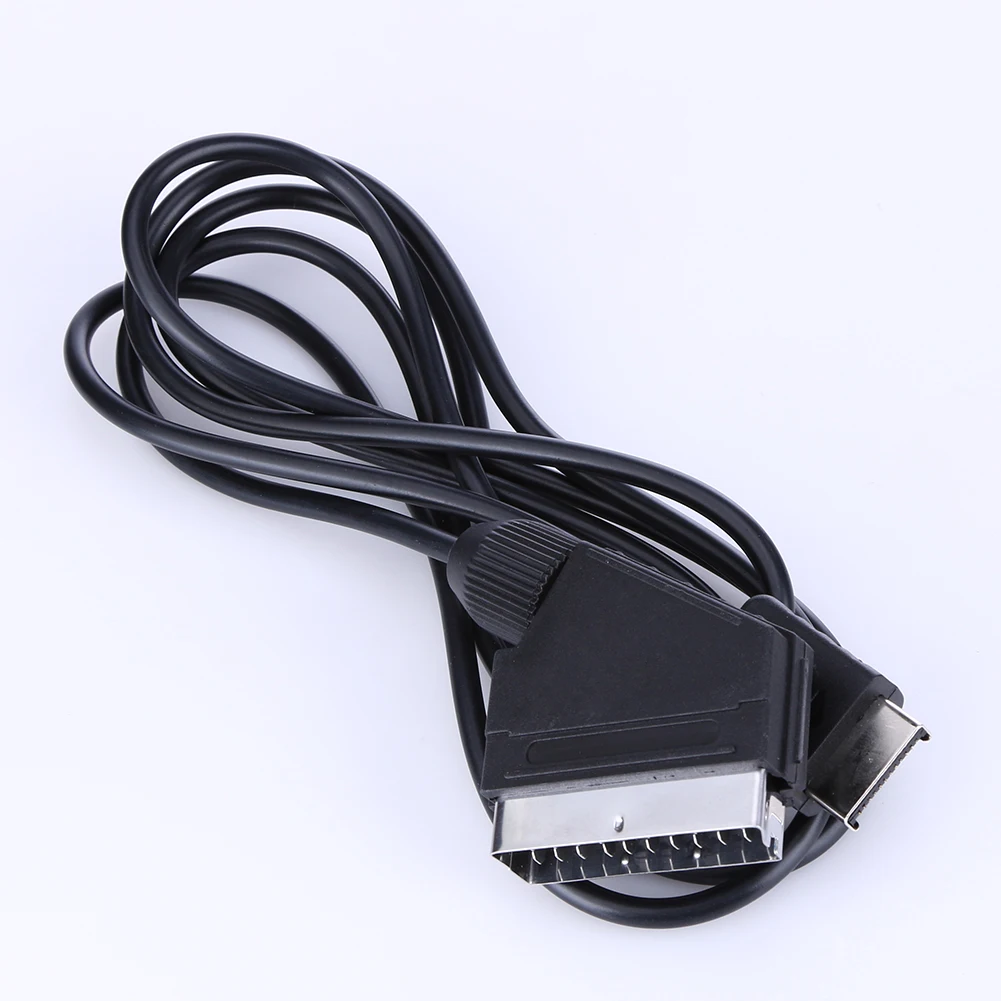 Kabel RGB SCART 1,8 m do TV, połączenie AV, kabel do gier, przewód, kabel do konsoli do gier, kabel do konsoli do PS1, PS2, PS3 — zdjęcie produktu 2