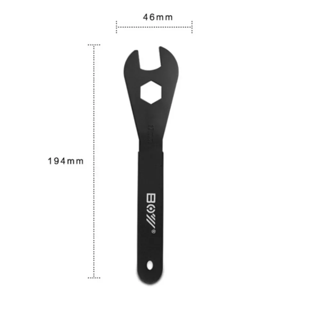 Outil de réparation de roue de vélo, tête ouverte, épaisseur 2mm, cône ouvert, moyeu de vélo, pédale