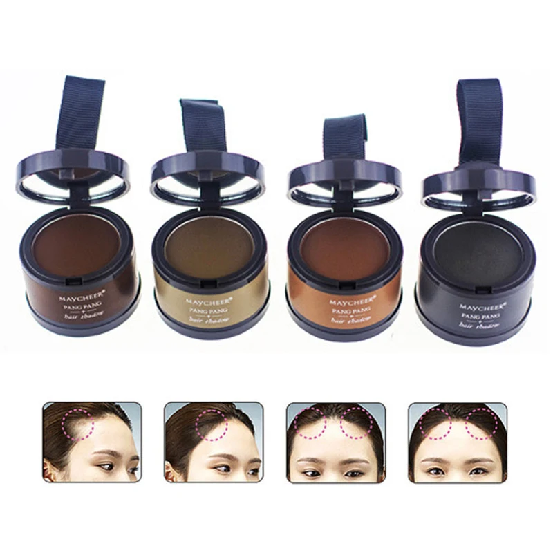 Hair Fluffy Powder Instantly Black Brown Root Cover Up Natural Hair Filling Hair Line Shadow Contouring Powder Concealer