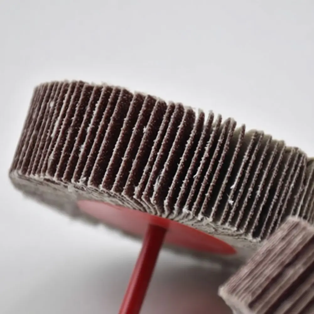 Mounted Abrasive Flap Grinding Bit For For Hongda Sanding Head Polishing Tool Rotary Accessory Metal Wood Finishing