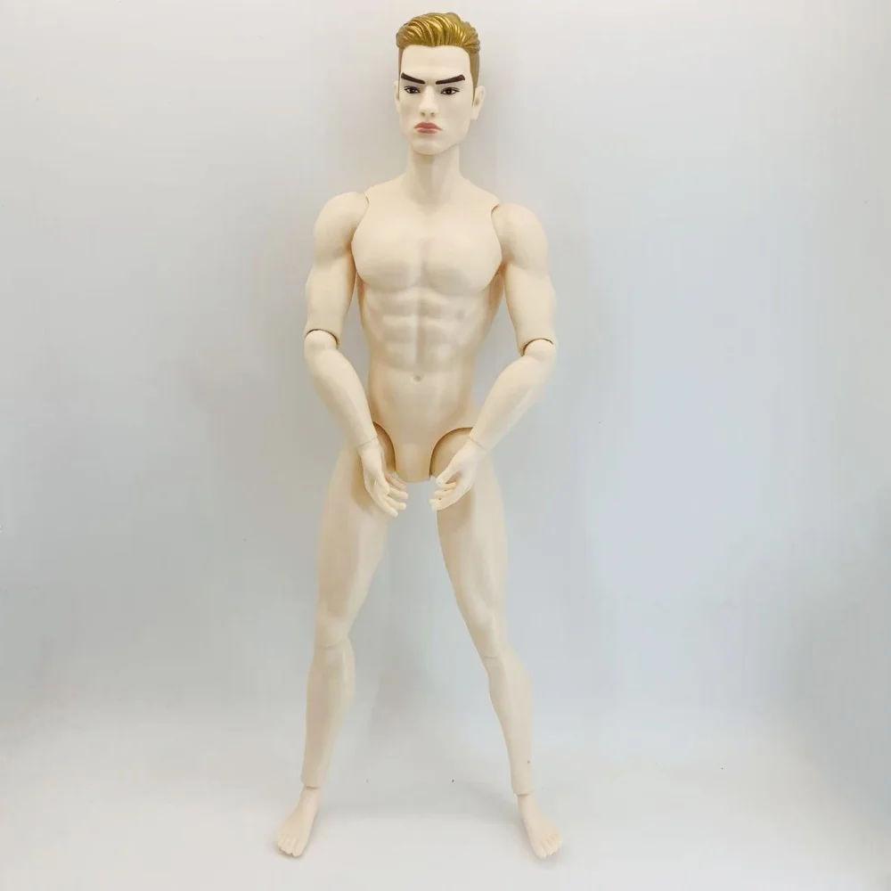 

34cm MAF Elementa Male Doll Body for Diy Joint Movable 1/6 MJD Strong Man Doll's Accessories for Dress Up