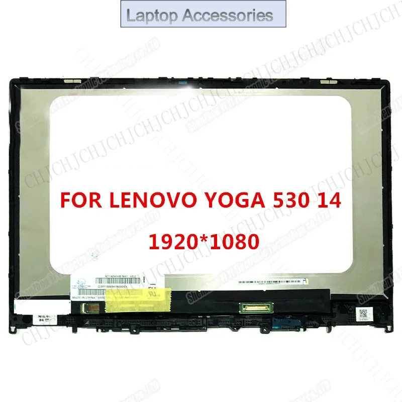 

F FOR LENOVO YOGA 530-14IKB yoga 530-14ARR 530-14 LCD DISPLAY TOUCH SCREEN DIGITIZER FHD ASSEMBLY FRU 5D10R03189 81EK