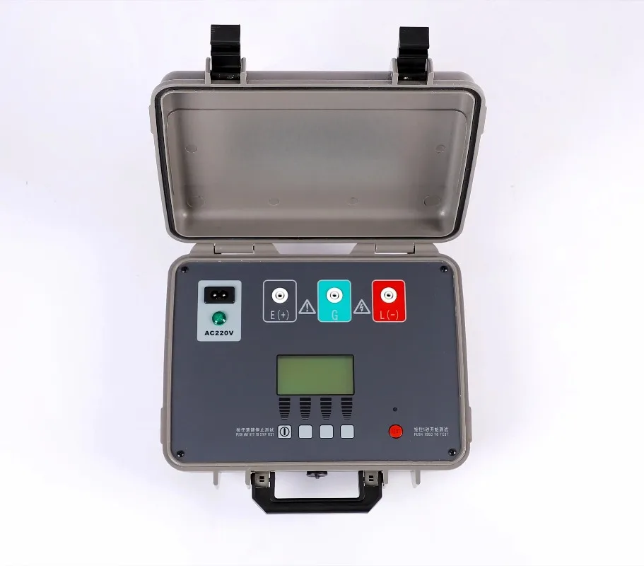 China Factory Anti-interference Digital 5kv High Voltage Electrical Equipment Insulation Resistance Tester With Good Price