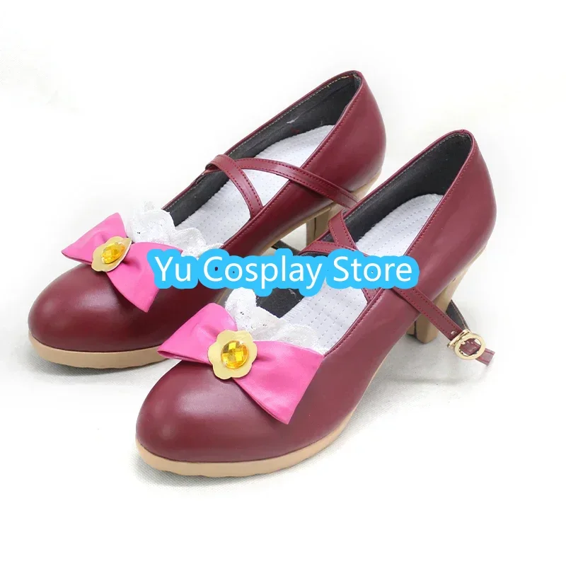 Chaussures de Cosplay Shimamura Uzuki en Cuir PU, Bottes de Carnaval d'Halloween, sur Mesure, Couleurs Brillantes