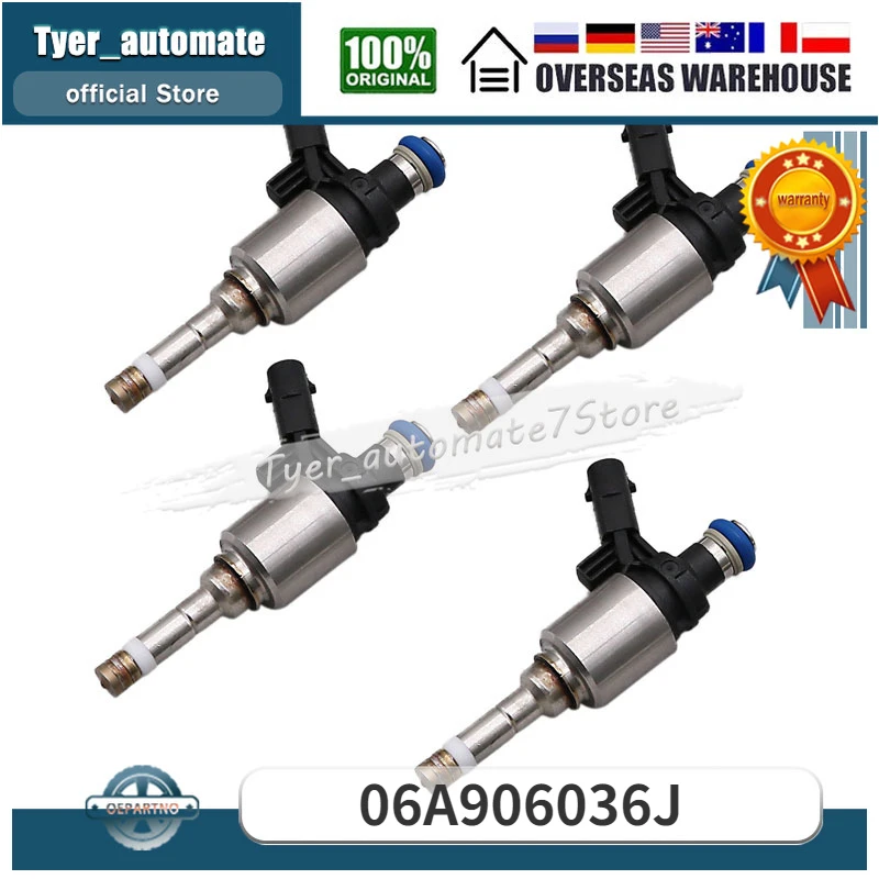 

Fuel Injectors 06A906036J For 2018-2019 Volkswagen Golf Alltrack 2018-2019 Volkswagen Golf SportWagen 2018 Volkswagen Golf