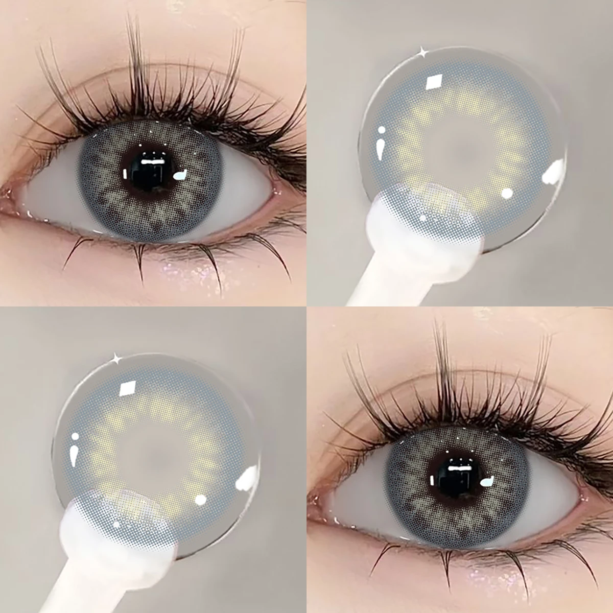 Bio-essence 1 Pair Color Contact Lenses for Eyes Natural Brown Lenses Beauty Fashion Red lense Blue Lenses Green Eye Contact