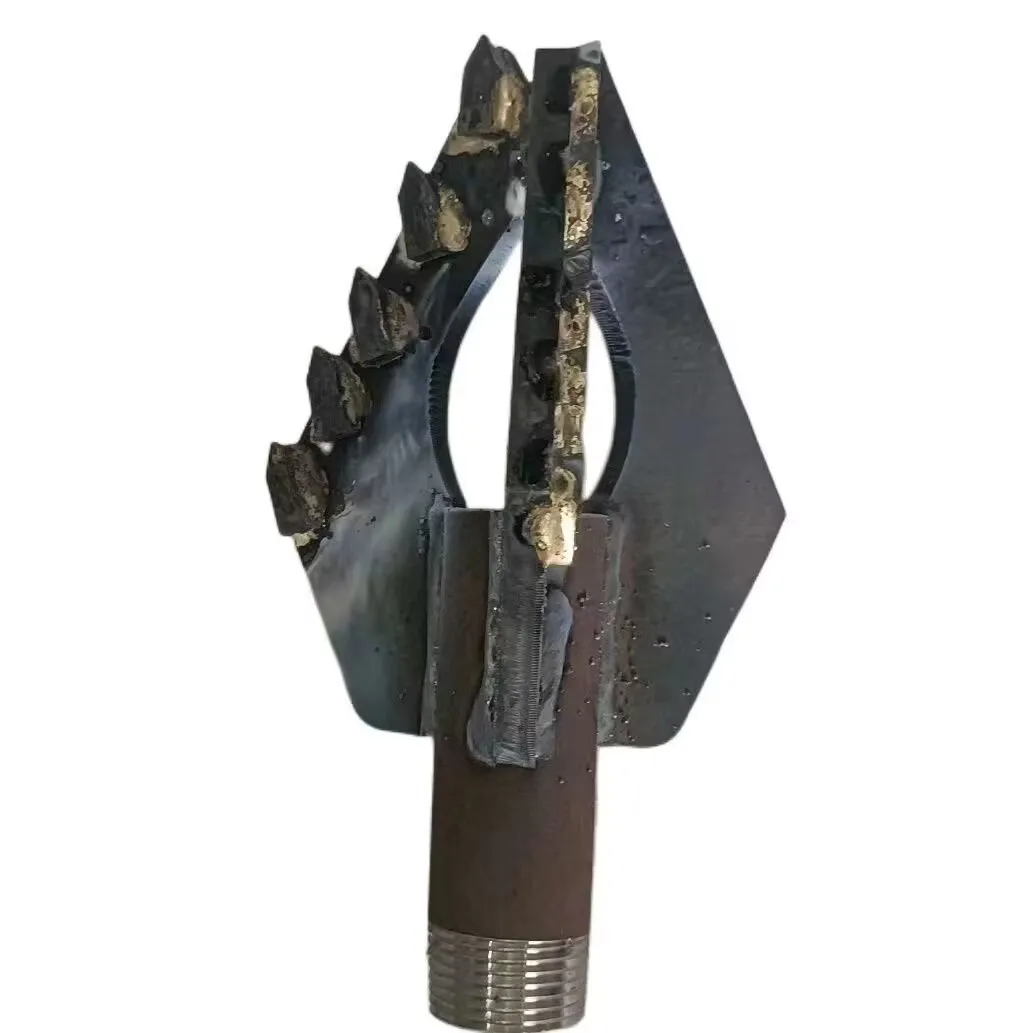 

Small well drilling machine three-wing alloy drill bit for efficient drilling and soil drilling