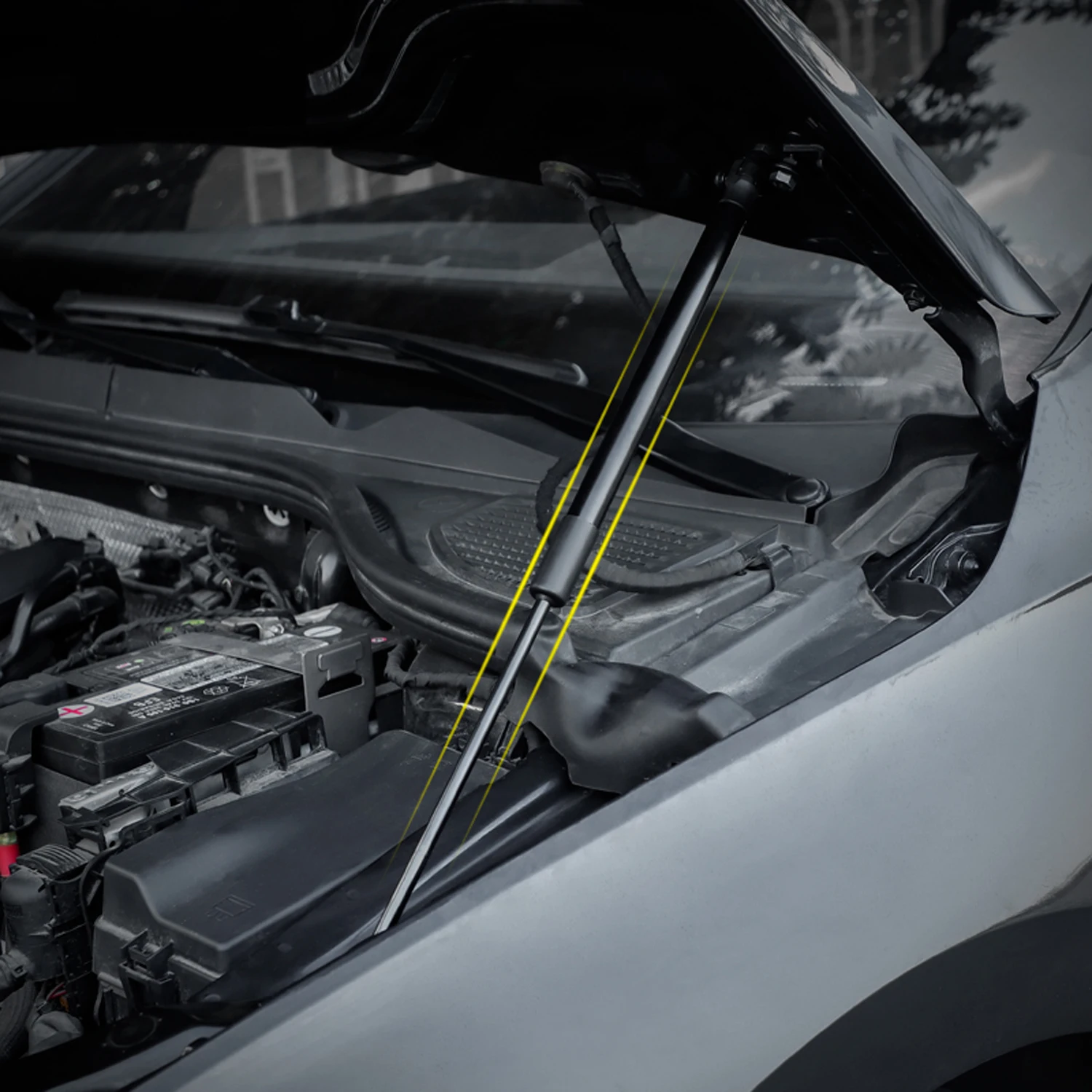 

For VW Voldswagen Golf8 MK8 2020-2025 Car Exterior Accessories Front Hood Bonnet Lift Support Shock Strut Auto Replacement