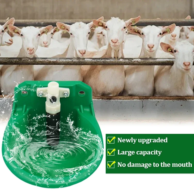 

Sheep Goat Automatic Drinking Bowl Trough Goat Water Tank Sheep Drinker Sheep Feeder Professional Farm Supplies Farm Drinker