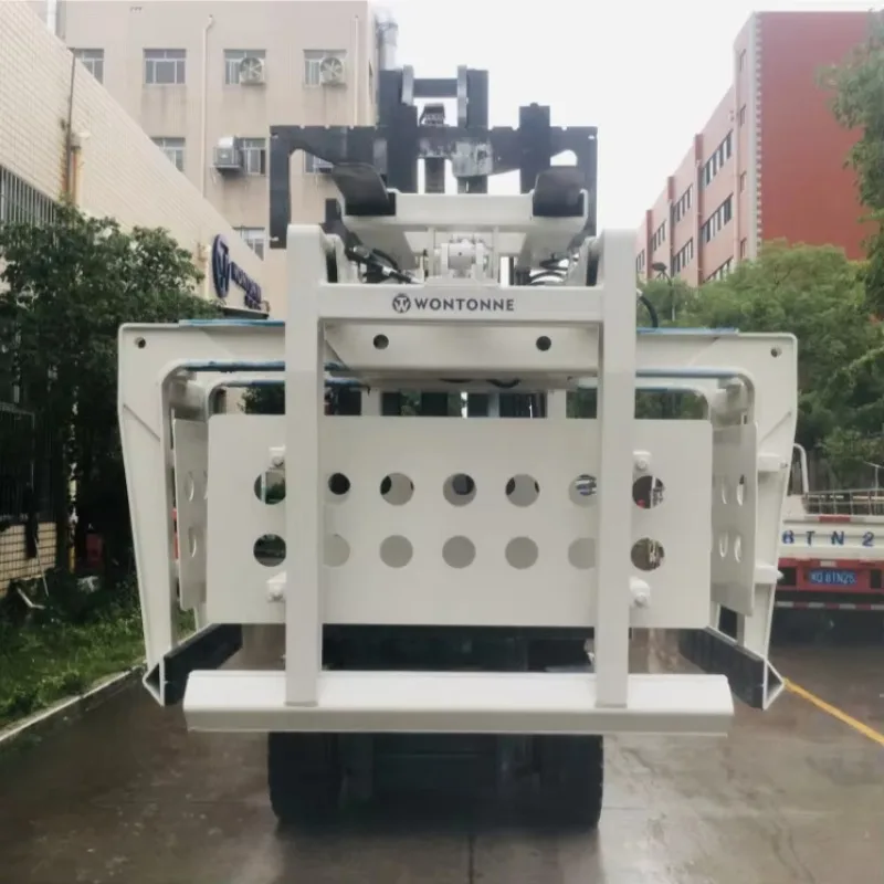 Forklift Attachments Bell Type Block Clamp Offers Powerful Functionality And Excellent Cost Performance