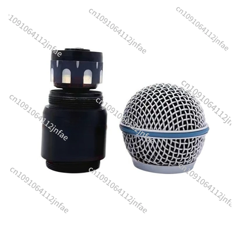 Replacement Capsule Cartridge With Grille for Shure BETA 58A Wireless Microphone