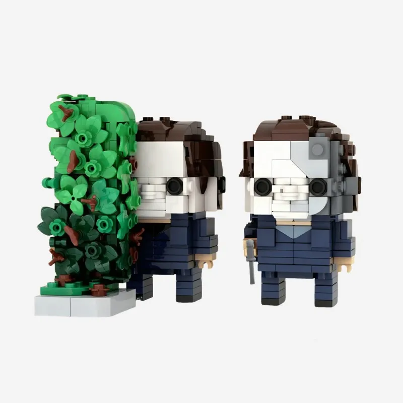 

Конструктор MOC 533 детали: Фигурка Майкла Майерса на Хэллоуин, персонаж из фильма ужасов, для взрослых, забавный декор для стола, игрушка, подарок