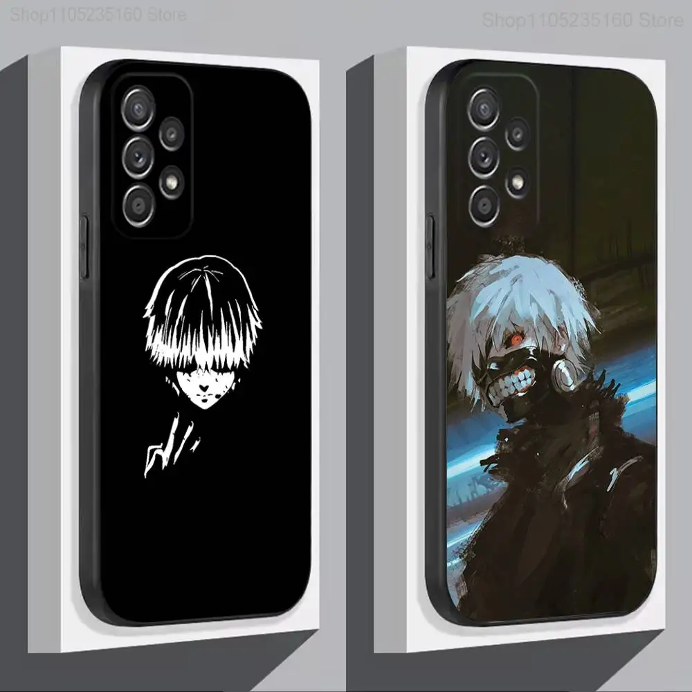 

Tokyo G-Ghoul Ken K-Kaneki Phone Case For Samsung S 9,10,21,30,22,23,24,25,Ultra,Plus,Lite,FE,4,5G Black Soft Case