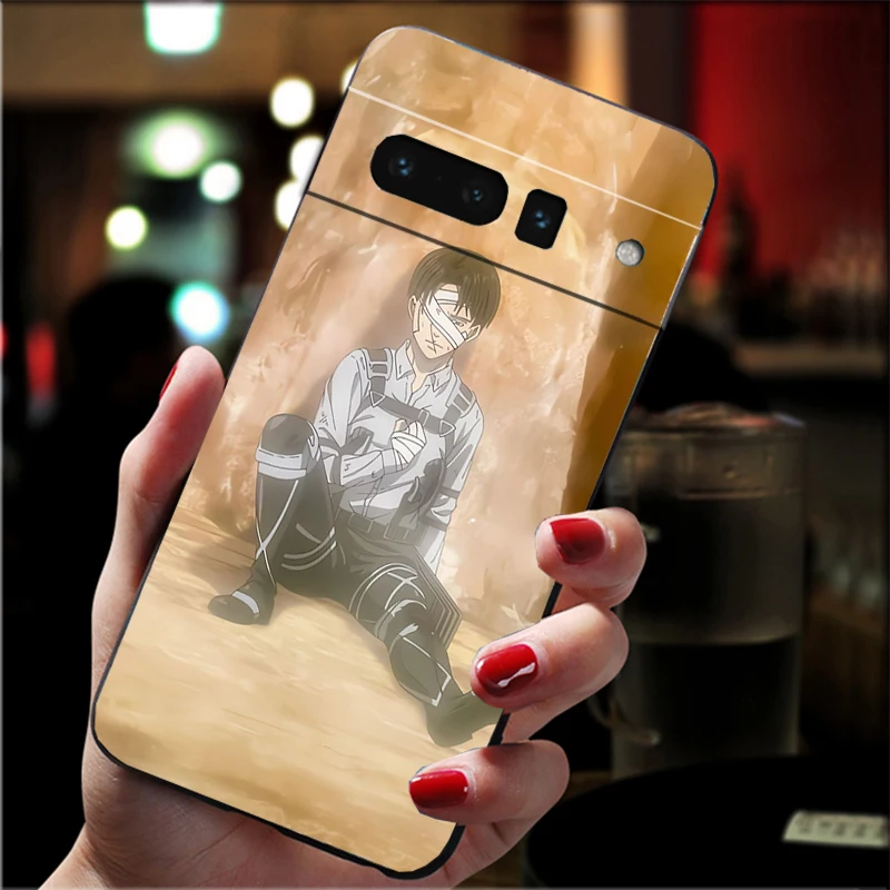 

Levi Ackerman Carcasa Funda Phone Case For Google Pixel 10 9 Pro XL 9A 8 7 6 Pro Pixel 8A 7A 6A Pixel 8 7 6 5 Case