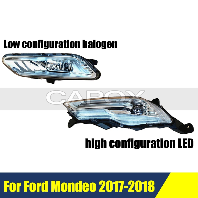 

Halogen/LED Front Bumper Fog Light For Ford Mondeo 2017-2018 Car Front Fog Lamp Driving Light Foglamp Foglight