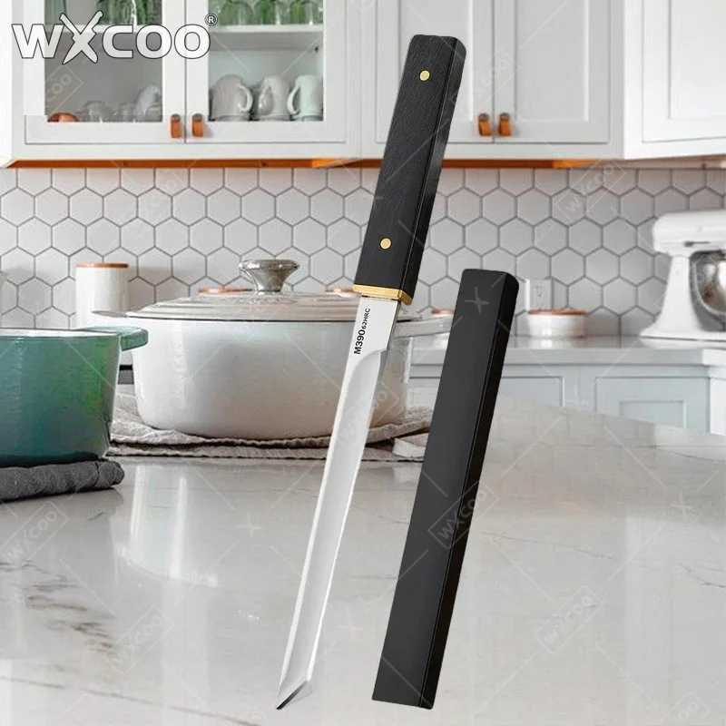 

Кухонный нож WXCOO с деревянной ручкой, высокопрочный, из нержавеющей стали, для разделки мяса, чистки фруктов