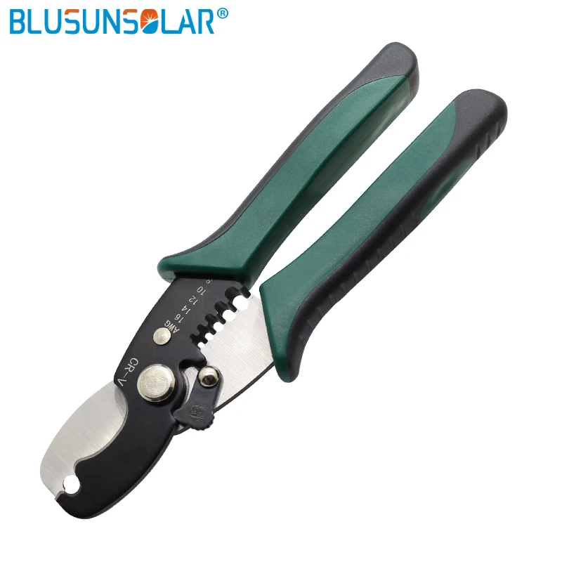 1 Piece New Arrival Multi Wire Stripper Cable Cutting Scissor Stripping Pliers Cutter 8-16AWG Cable Hand Tools Ferramentas