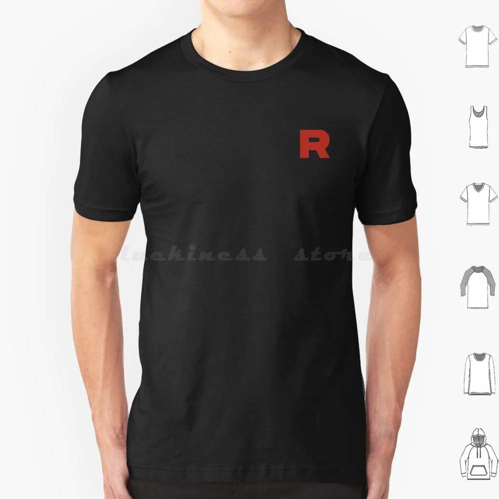 Simple Team Rocket T Shirt Cotton Men Women DIY Print Team Rocket Poke Video Games Games Jesse James Meowth