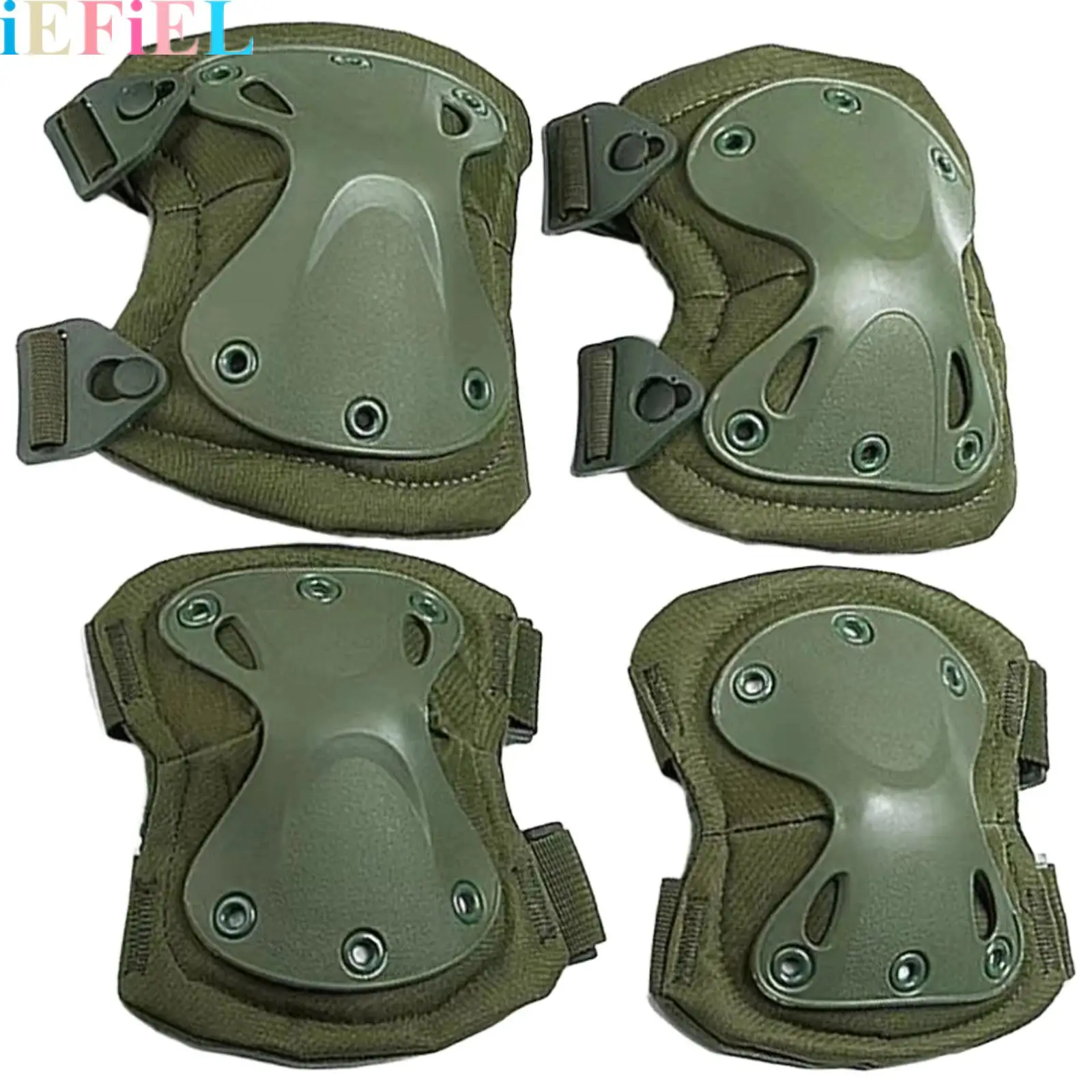 

Professional Combat Knee Protective Pads Set for Outdoor Cycling Training Kneeling And Crawling Protection Guard Pads