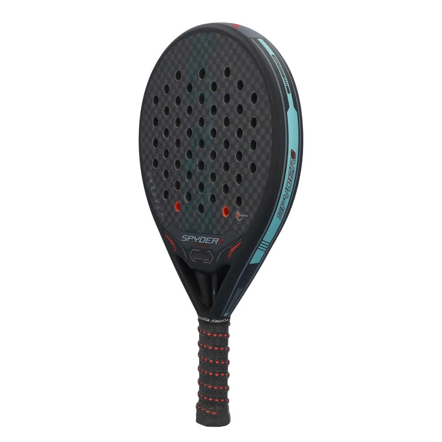 Professional Padel Tennis Racket, Soft Face, Carbon Fiber, Lightweight, Fashionable EVA Sports Equipment, High Quality