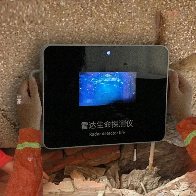Fire Handheld Through The Wall Radar Life Scanner DN-V Radar Life Detector Partition Wall Rescue Detection Instrument
