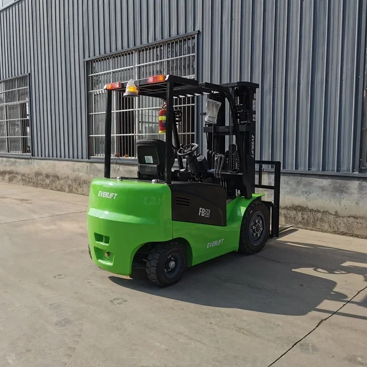 CE & ISO Wheel Mini Electric Forklift Truck 1000kg FB10E 4500mm Triplex Mast With Lithium Battery Forklift Truck