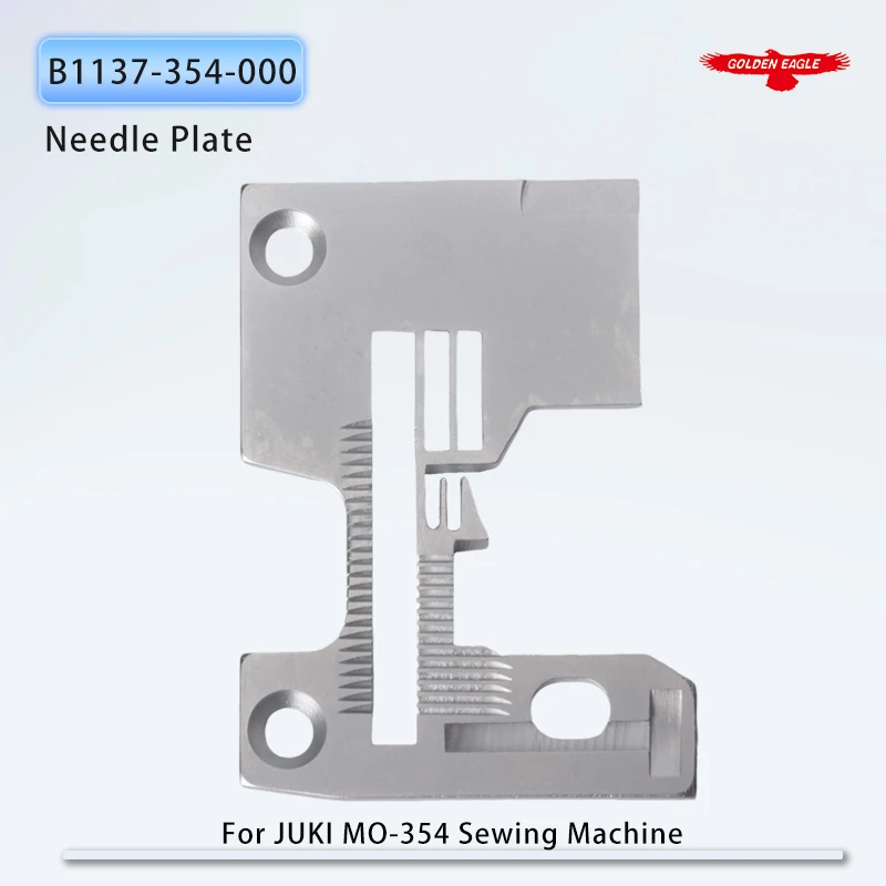 Placa de Agujas B1137-354-000 Compatible con Máquinas de Coser Domésticas Overlock JUKI MO-354