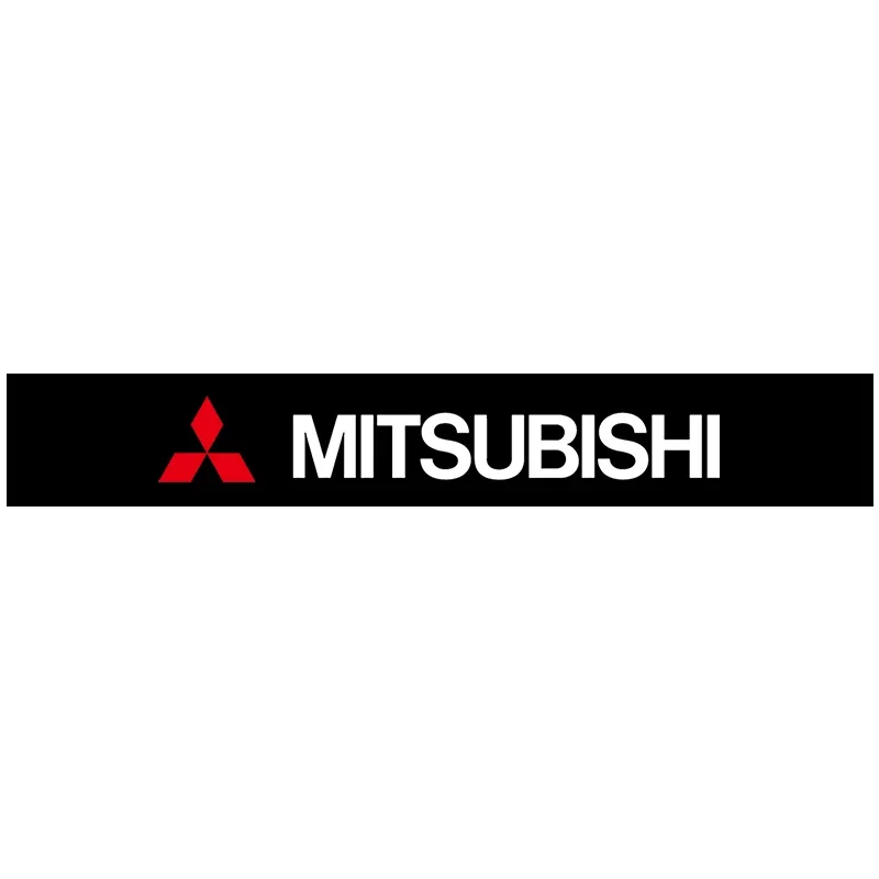 Car Front Windshield Stickers Front and Rear Decorative Decals Sticker For Mitsubishi Pajero Outlander XL Montero Lancer Triton