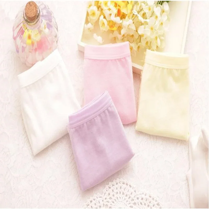 2pcs/Lot 100% Cotton Kids Panties Underwear for Children Baby Lace Under Briefs Girls Shorts Knickers Underpants for 3-9Y