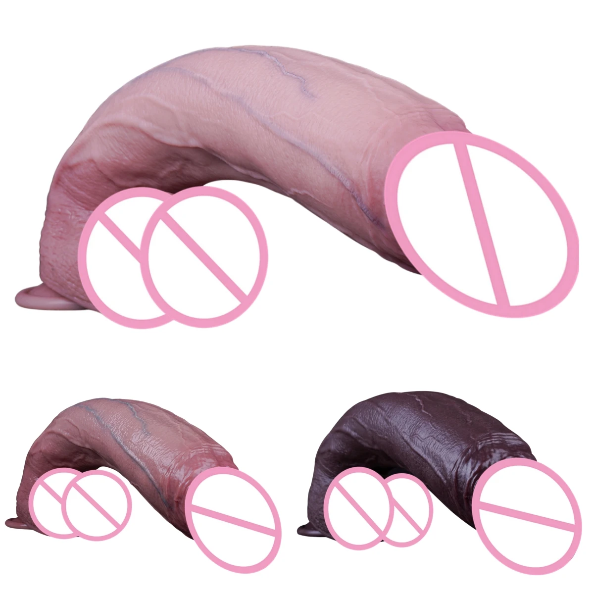 Super Soft Lifelike Skin Touch Realistic Foreskin Dildo Wearable Dildo Big Penis Dick Gode Pocket Pussy Adult Sex Toys for Women