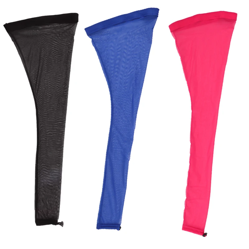 

Strong Hair Net 1Pcs Hair Sleeve For Knotless Braids Black Long Braids Sleeve For Workout Crochet Hair Sleeve Can Wrap,Bun,Twist
