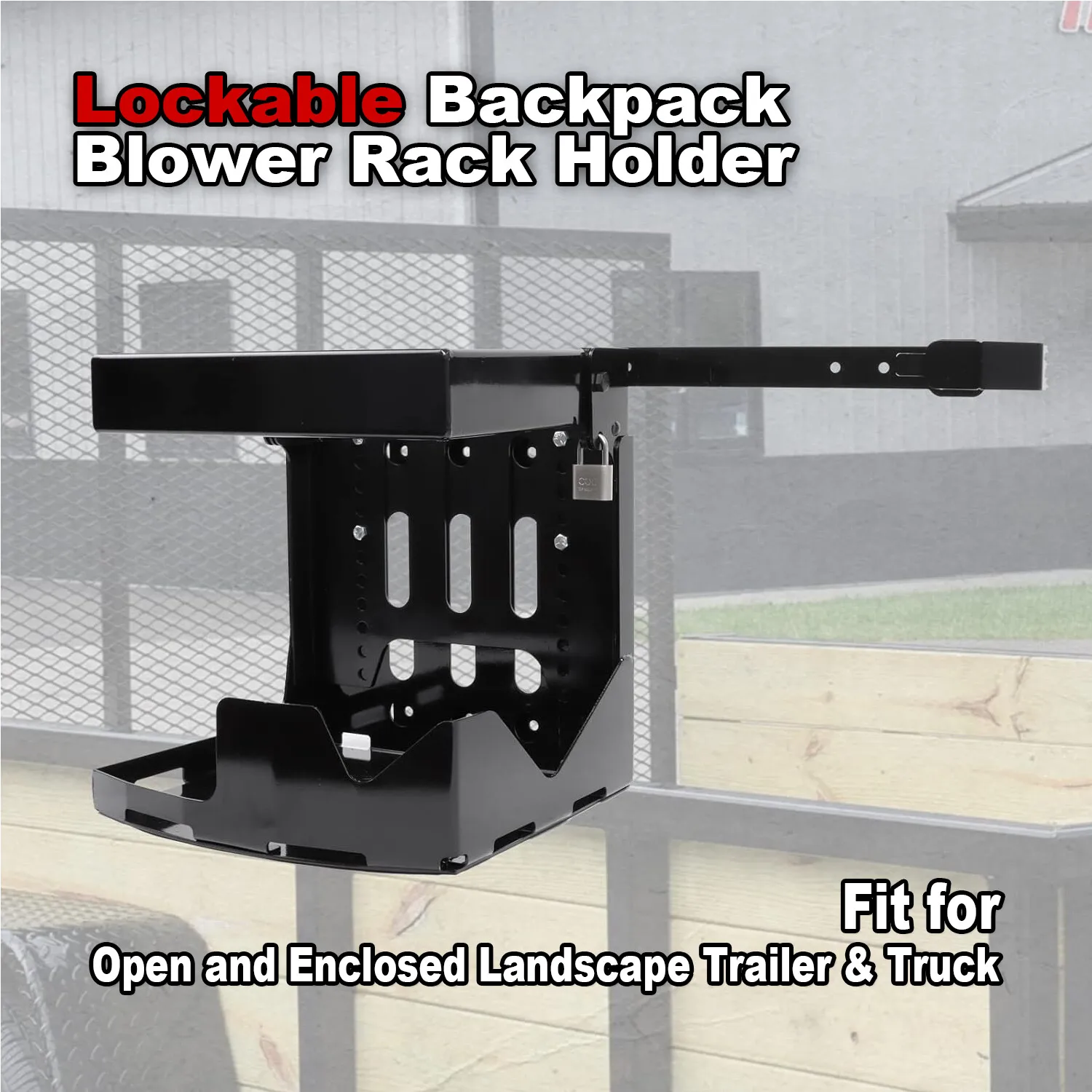 

Рюкзак-держатель с замком для открытого/закрытого пейзажного грузовика и прицепа