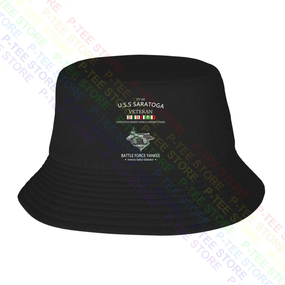 Uss Saratoga Ods Veteran Cv 60 Battle Force Yankee Baseball Cap Snapback Caps Knitted Bucket Hat