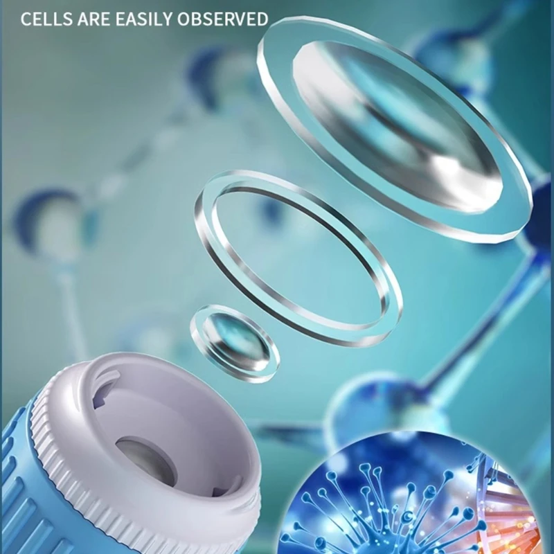 Interactieve kinderwetenschapsset Hoge resolutie microscoop voor biologieobservatie en natuurstudie A2UB