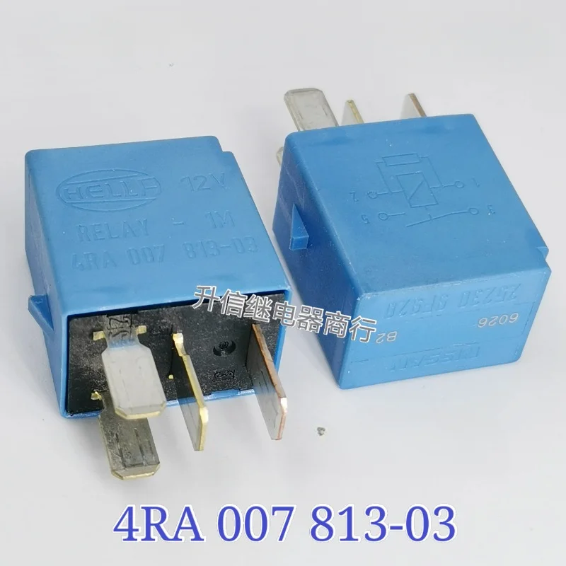 

（Brand New Original）1pcs/lot 100% original genuine relay:4RA 007 813-03 12V Automotive relay 4pins