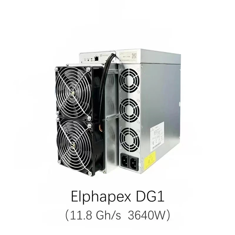 ElphaPex DG1 Doge Miner 11G Power 3420W Litecoin Crypto Mining Machine Asic miner free shipping