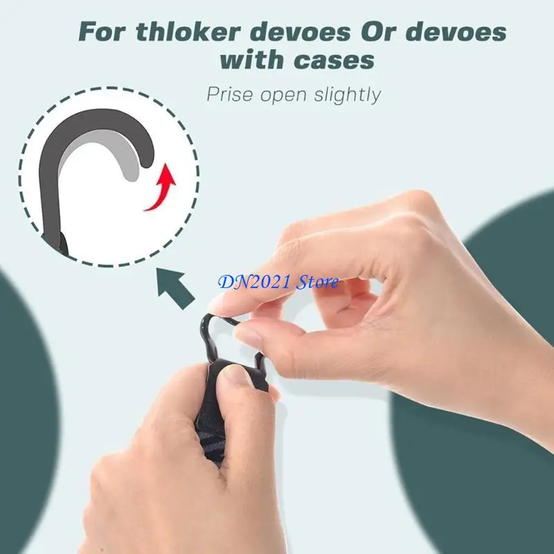 F3KE Convenient Tablets Holder with Metal Bracket for Tablets Flexible Holder Stand