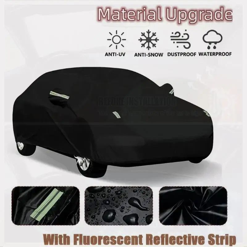 للحماية الخارجية مقاومة للماء والغبار لسيارة Toyota RAV4 XA50 2018 2023 أغطية السيارات