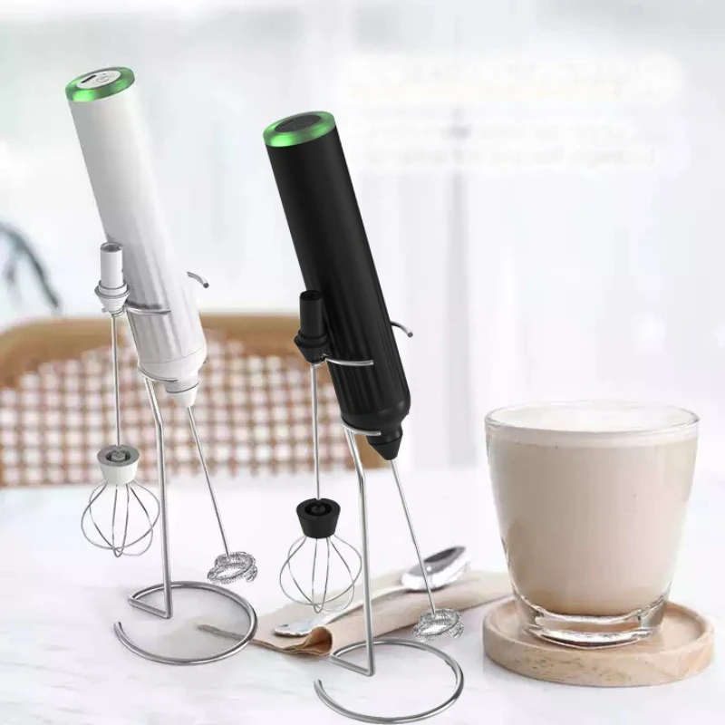 

Household, electric, coffee frother, handheld wireless milk beater, egg beater, frother, milk, coffee, mixer