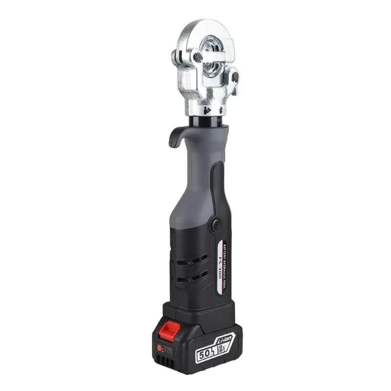 ES-300 Battery Powered Hydraulic Crimping Tool - Straight Shank Cable Crimper