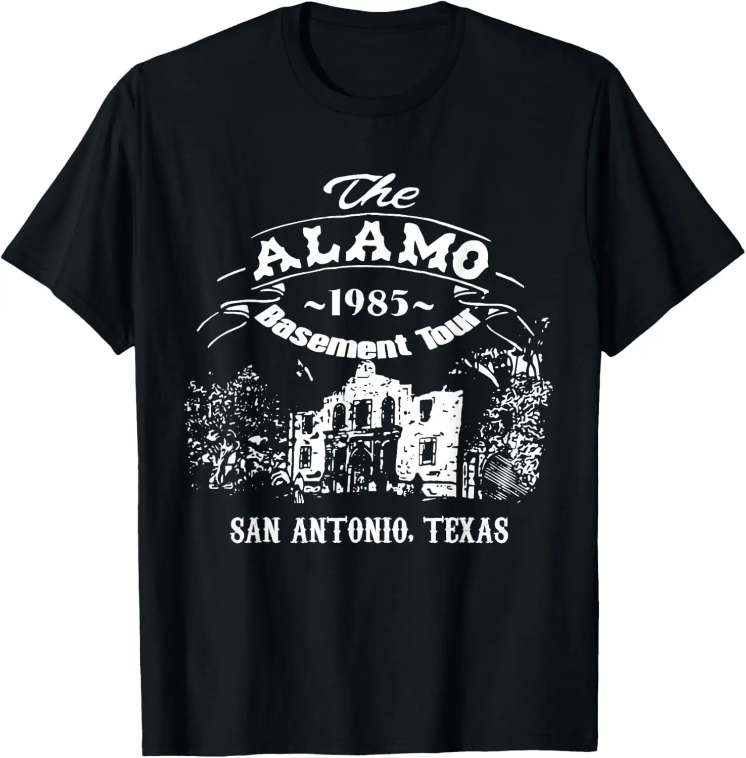 

Alamo Basement Tour | 1985 San Antonio Texas T-Shirt