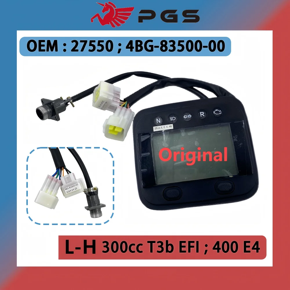 Original EURO 4 Version LCD Speedometer Dashboard 27550 For Linhai 300cc T3b EFI 400 E4 LH300 LH400 ATV 27550 4BG-83500-00
