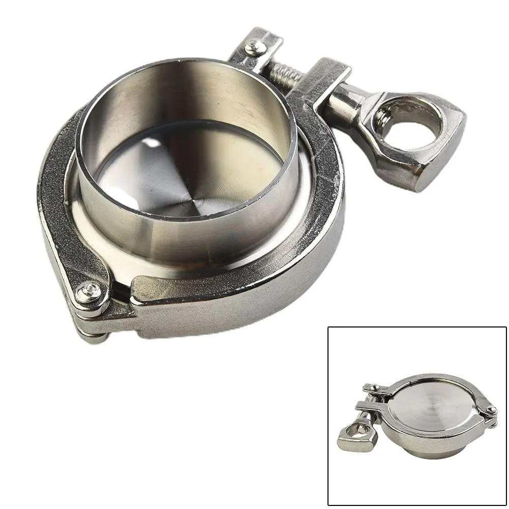 Efficient Fluid Handling with the Complete Stainless Steel 304 Sanitary Tri Clamp Set including End Cap & Ferules