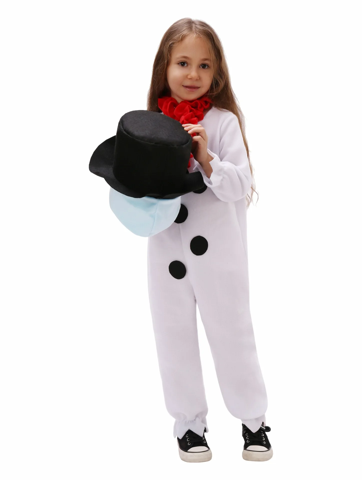 Christmas Christmas Santa Claus Cosplay snowman white jumpsuit Costume Kid boy