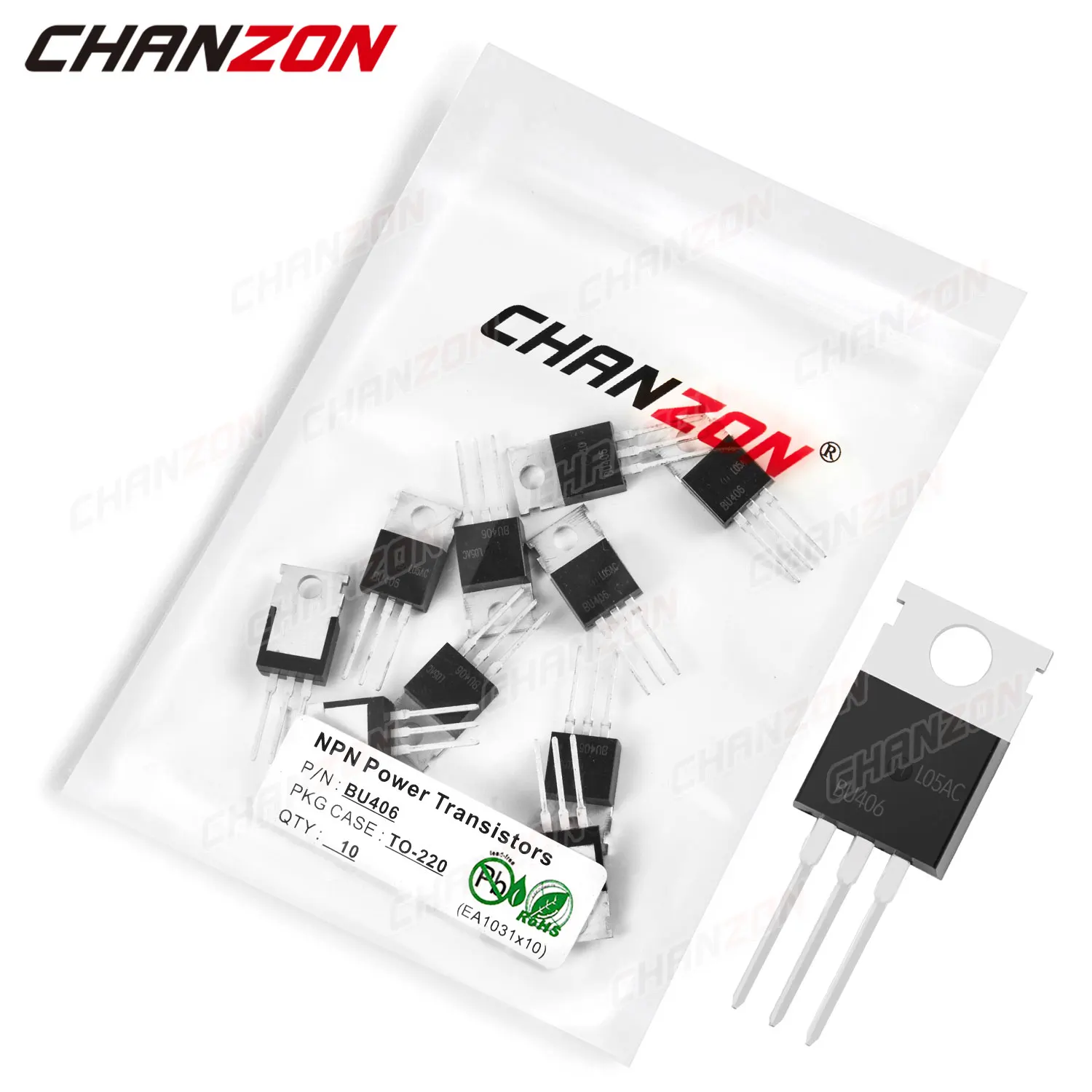 10Pcs BU406 TO-220 …